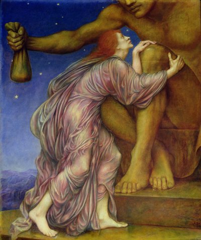 Le Culte de Mammon, 1909 - Evelyn De Morgan